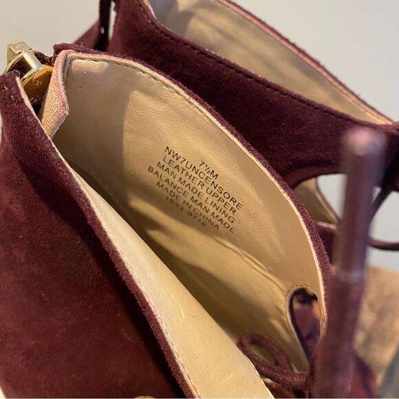 Nine West Unforgettable Lace Up Bootie - Picture 7 of 7